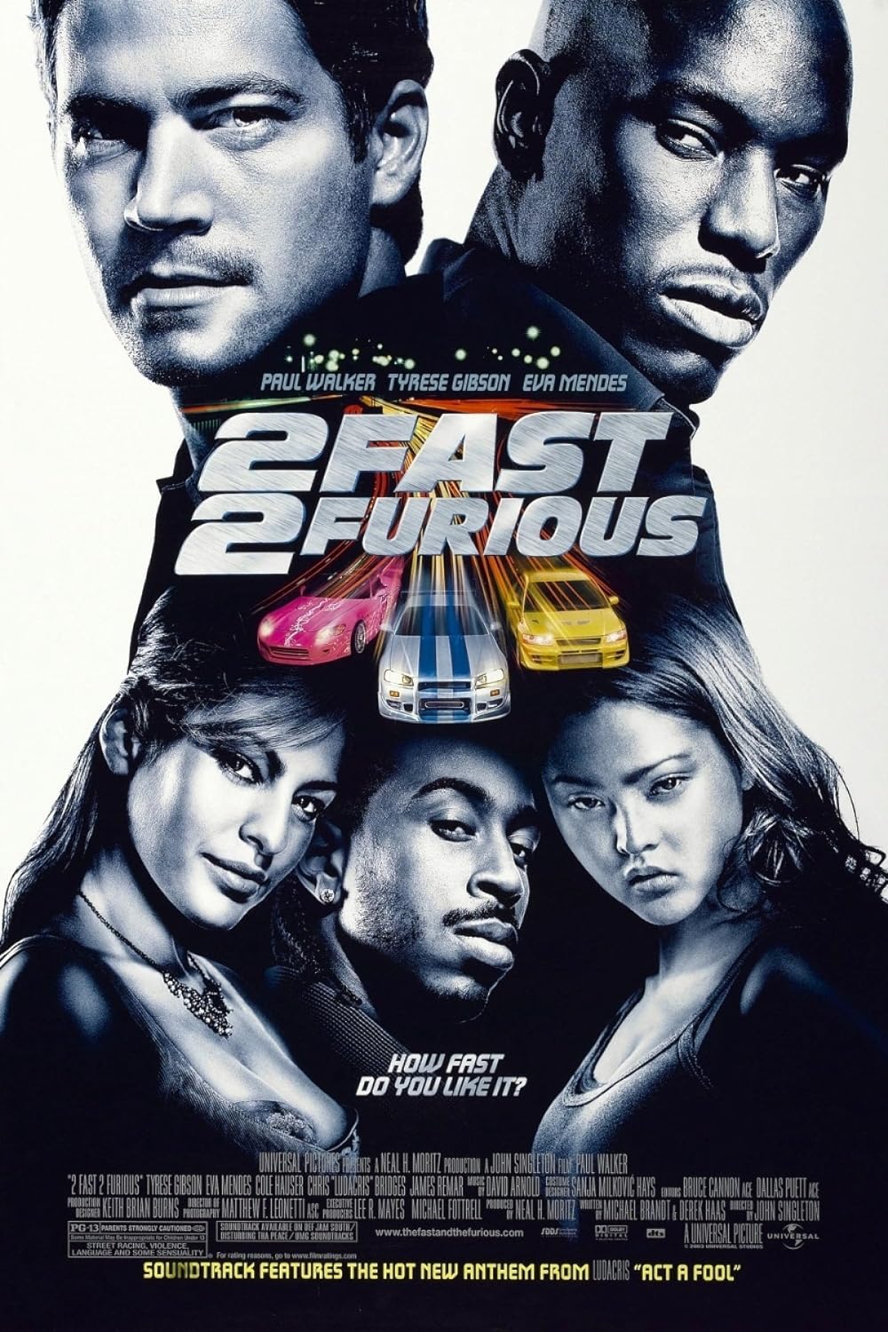 2 FAST 2 FURIOUS 2003 English Movie